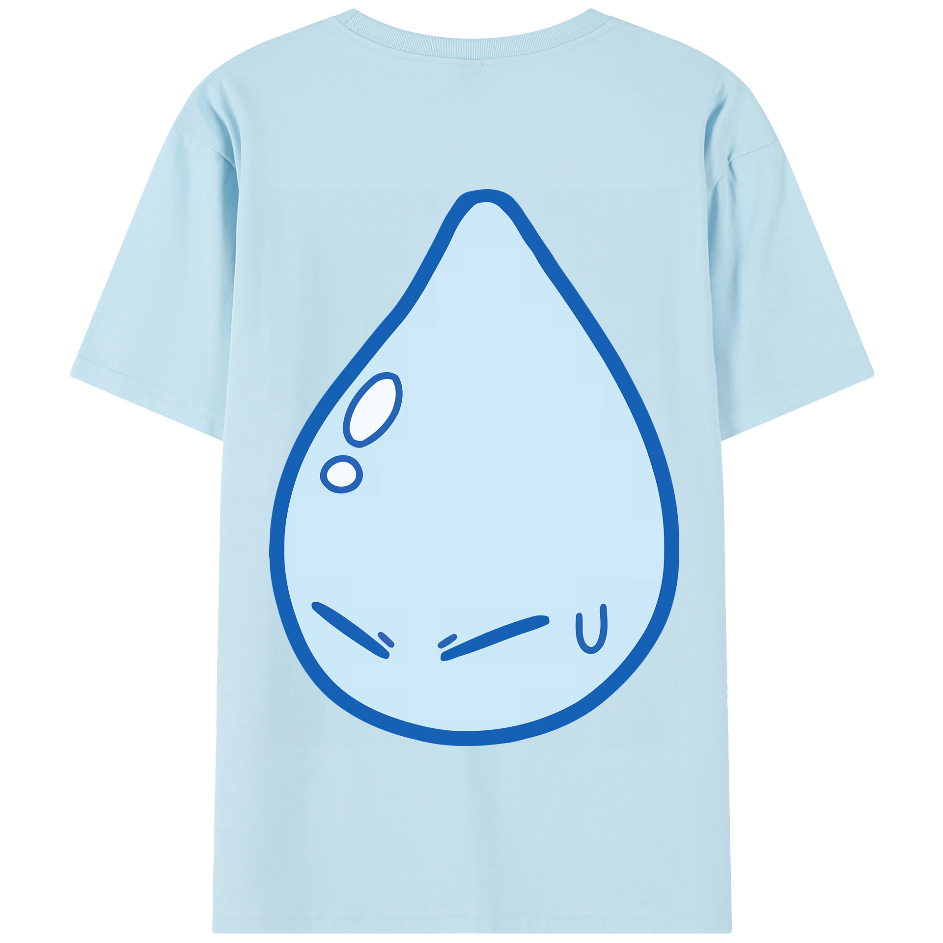 （画像用） 転スラ Regarding Reincarnated to Slime 綿100％半袖Tシャツ（背面プリント）
